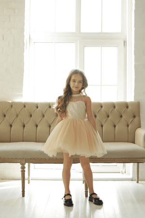 Alana Princess blue dress pink white gold