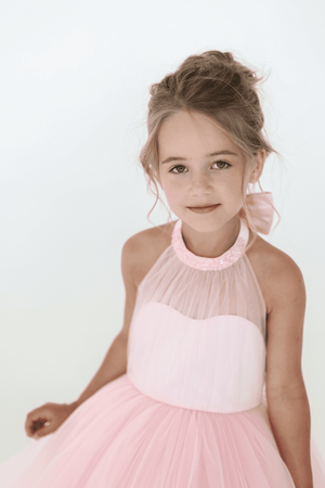 Alana Princess blue dress pink white gold