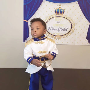 Fantasia Boys Kids Prince King Cosplay Fancy Dress blue