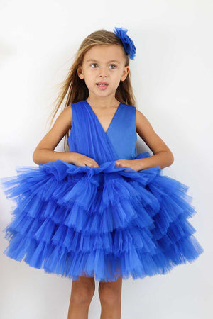 EMILY SAX BLUE PARTY DRESS