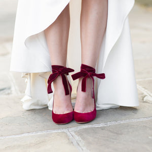 BRIDAL RED BRİDAL SHOES