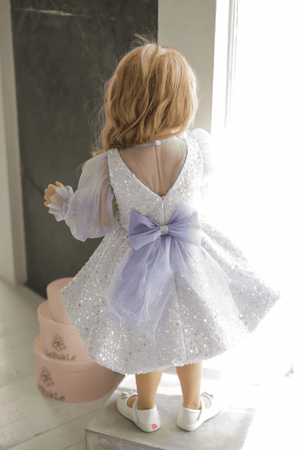 The Allium Dress – Lavender