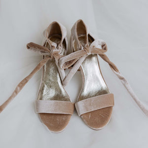 Nude wedding shoes