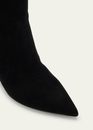 Piper Suede Block-Heel Knee Boots