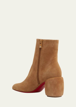 Minny Suede Red Sole Booties