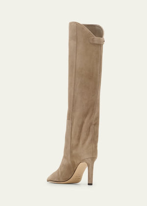 Alizze Suede Knee Boots