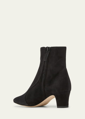 Myconia Suede Ankle Booties