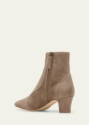 Myconia Suede Ankle Booties