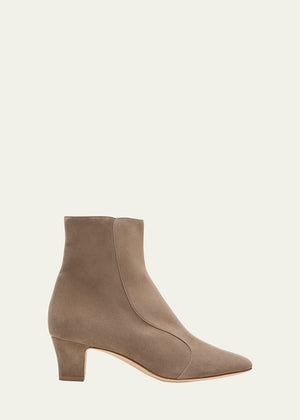 Myconia Suede Ankle Booties