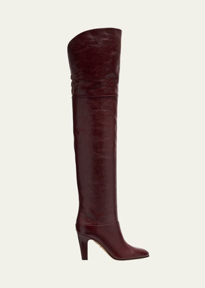 Eve Leather Over-The-Knee Boots