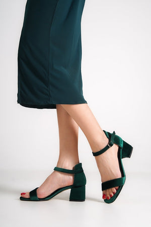 Dark Green Wedding Shoes