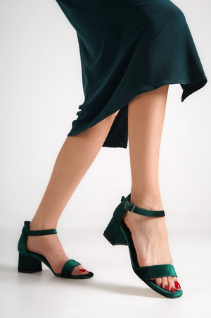 Dark Green Wedding Shoes