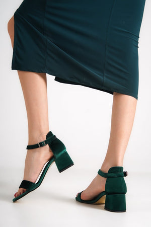 Dark Green Wedding Shoes