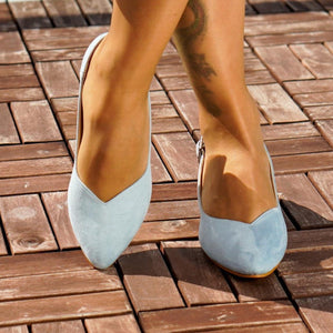 Blue Flat Shoes,Wedding Flat Shoes