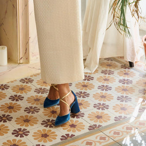 Navy Velvet Shoes, Burgundy Velvet Bridal Heels