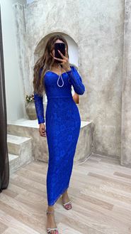 jeneffer blue dress