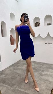 jeneffer blue dress