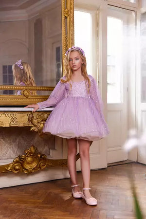 Violet dress  lila